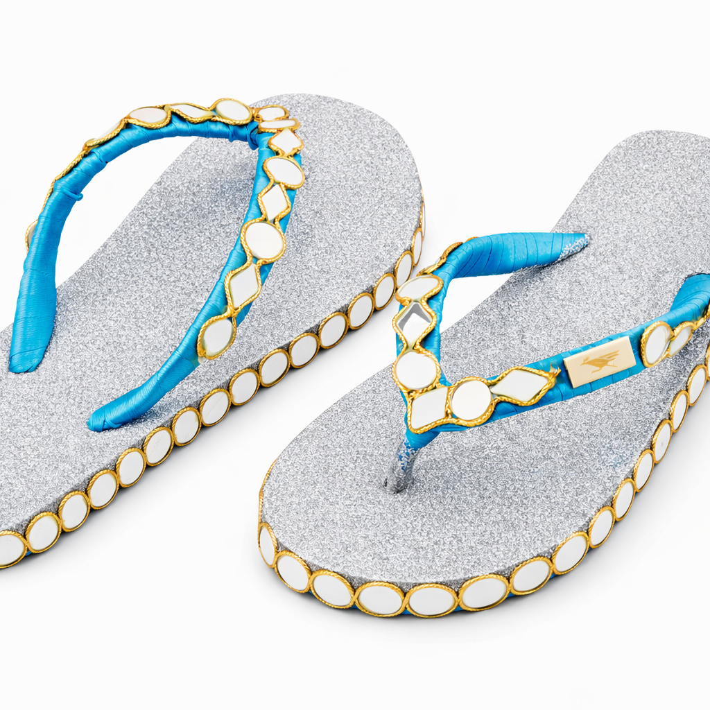 Aqua Mirage handcrafted slipper