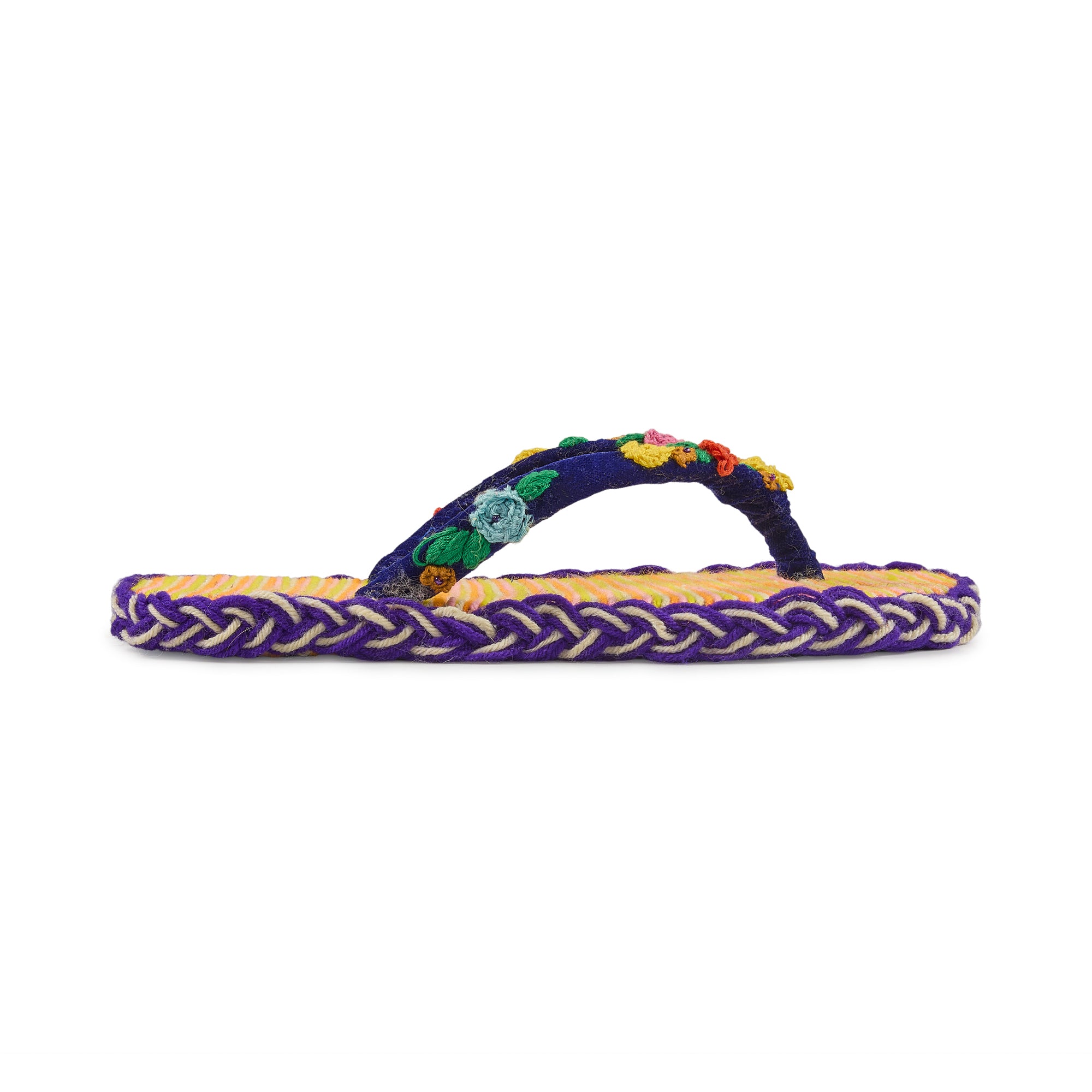 Rangrez Bloom handcrafted slipper