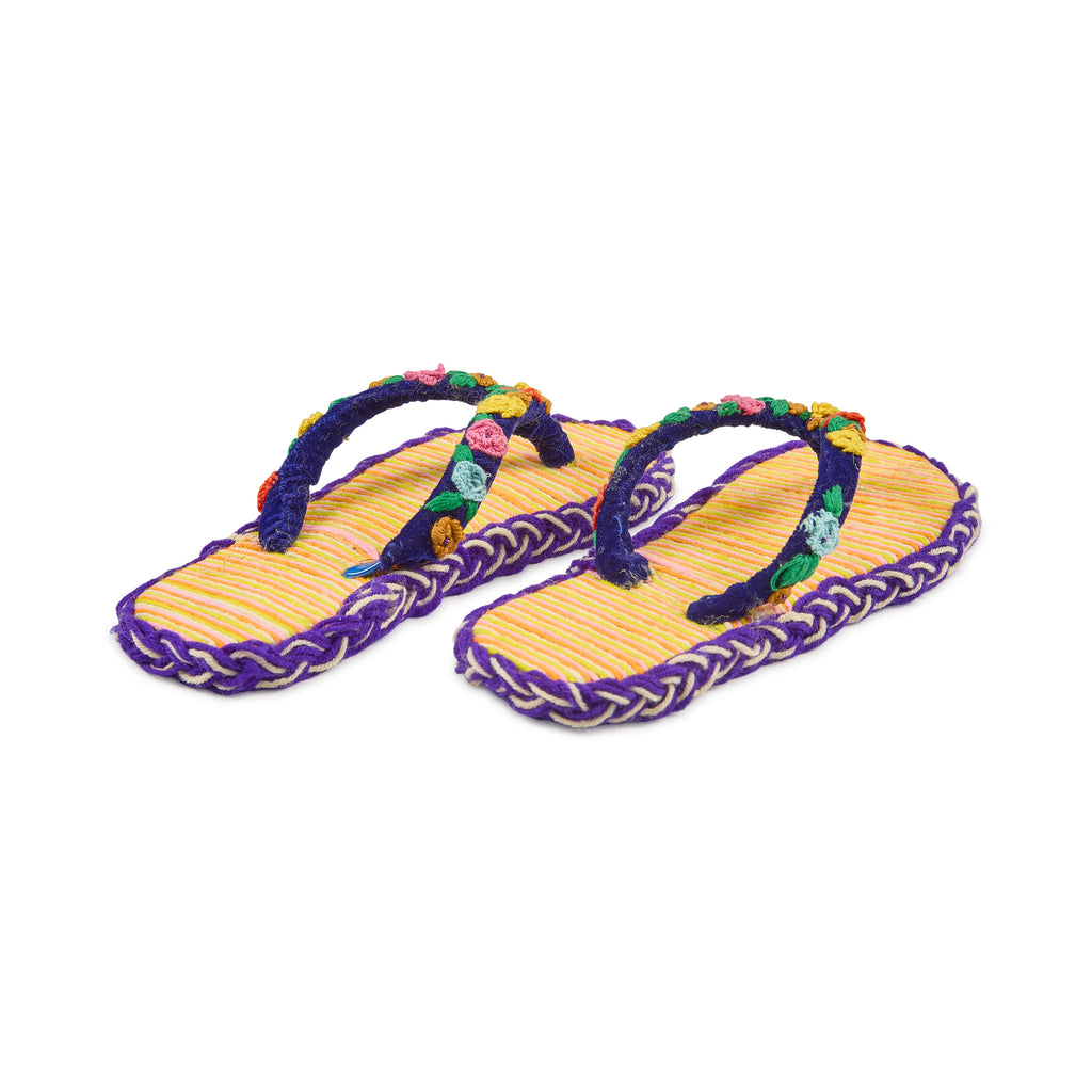 Rangrez Bloom handcrafted slipper