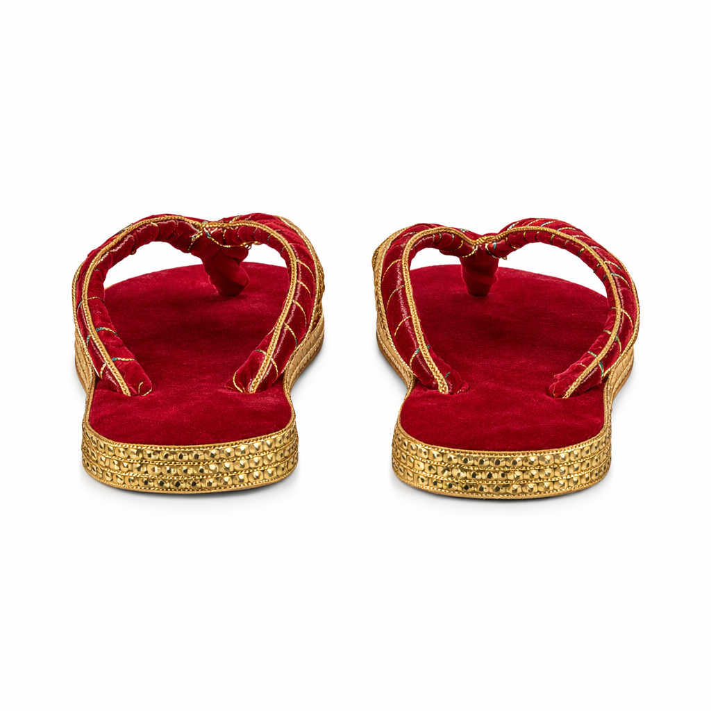 Royal Velvet handcrafted slipper