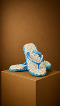 Pearl Bloom handcrafted slipper